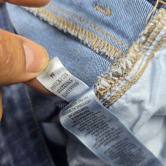 Chico's -1161 Platinium Skimmer Jeans‎ Women's size 1.5 - 10 - Medium - Picture 7 of 9